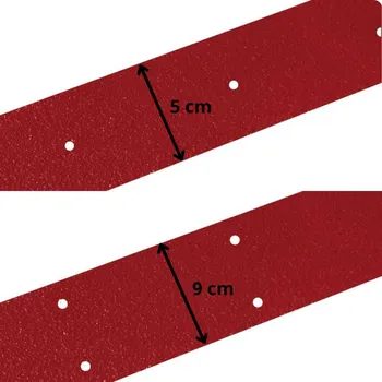 Protiskluzová podložka Protiskluzový podlahový pás IG Fine, červená, 9x160 cm + doprava zdarma