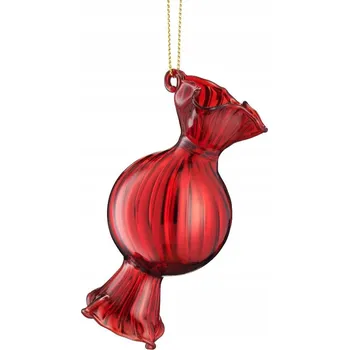 Vánoční ozdoba Zdobená Vánoční Koule vánoční koule 8 cm, 1 ks