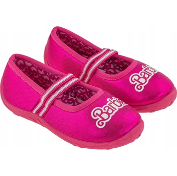 Dámské pantofle MATEL lesklé papuče Barbie růžové pantofle do školky vel. 29