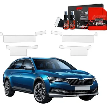 Polep vozidla GRIZZ Protector Ochranné fólie na prahy Škoda Superb III Combi (2019 - 2024) , 4 ks