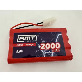 RC náhradní díl RMT models NiMH 2000 mAh 9,6V Tamiya