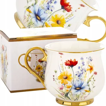 Hrnek Artpol Flower porcelán 450 ml