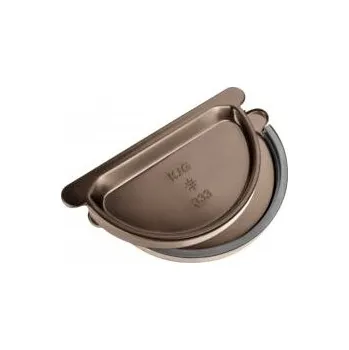 Střecha Čelo s těsnícím prvkem pozink lakovaný RAL 8017 hnědá čoko 250mm