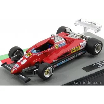 autíčko Edicola Ferrari F1 126c2 N 28 Monza Italy Gp 1982 Mario Andretti 1:43, červená