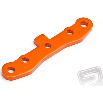 RC náhradní díl HPI Přední držák ramen 7075 Trophy Truggy (oranžový)