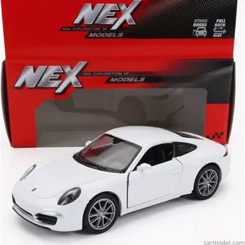 Welly Porsche 911 991 Coupe 2014 1:34 Bílá
