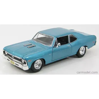 Dětské zboží Maisto Chevrolet Nova Ss Coupe 1970 1:24 Světle Modrá Met