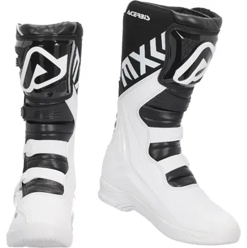 Moto obuv ACERBIS motokrosové boty X Team bílá/černá