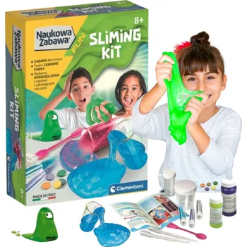kreativní sada Kreativní sada na výrobu slizu SLIM DĚTI Dárek pro 9-10-11-12leté