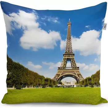 Polštář Sablio Polštář Eiffelova věž - 50x50 cm