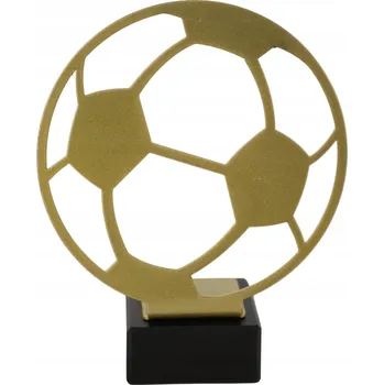 Obraz Kovová soška fotbalový míč 14 cm