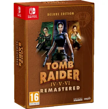 Hra pro Nintendo Tomb Raider IV-VI Remastered Starring Lara Croft: Deluxe Edition