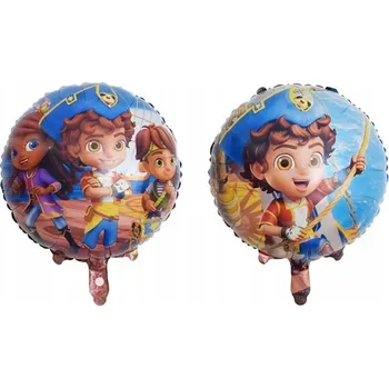 Balónek Fóliový balónek PIRÁT SANTIAGO Z MOŘÍ – dekorace na narozeninovou oslavu