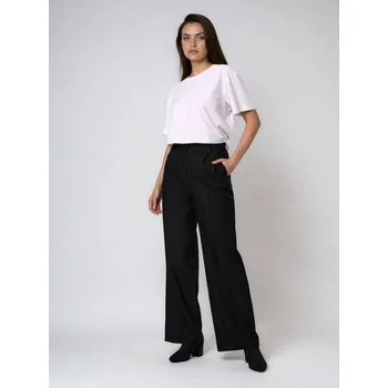 Sinsay - Kalhoty wide leg - černá - 851GZ-99X - 851GZ-99X-S
