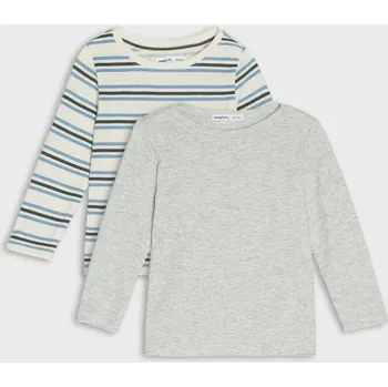 Chlapecké tričko Sinsay - Bavlněné tričko 2 pack - krémová - 125FX-01X - 125FX-01X-98