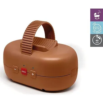 Kočárek ZAZU Robby Houpadlo hnědé