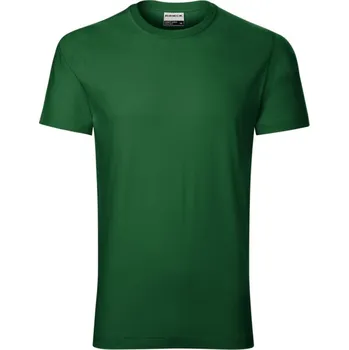 Pánské tričko RIMECK Tričko Resist R01, krátký rukáv, pánské - AKCE! MAL-R010614 M Zelená lahvově