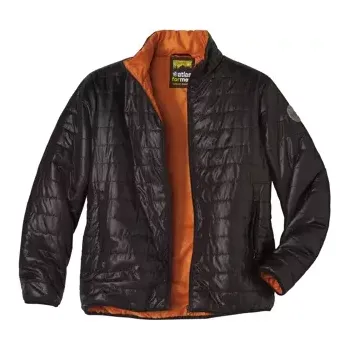 Atlas For Men Lehká prošívaná outdoorová bunda Atlas, Černá, Velikost L J2165
