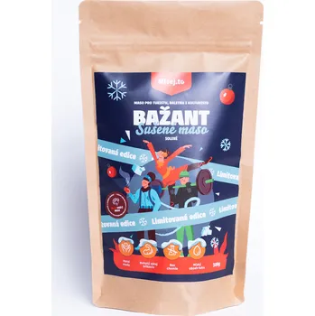 Sušené maso Mlsej.to Vánoční bažant solený