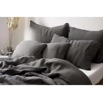 Povlečení DARRÉ Mušelínové povlečení Grey Velikost: 140 x 220 + 70 x 90