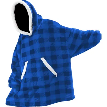 Verk 24558 televizní mikina s kapucí 80 x 74 cm modrá