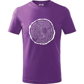 Letokruhy 70 bez věku - Tričko dětské bavlněné - 134 cm/8 let ( Fialová )