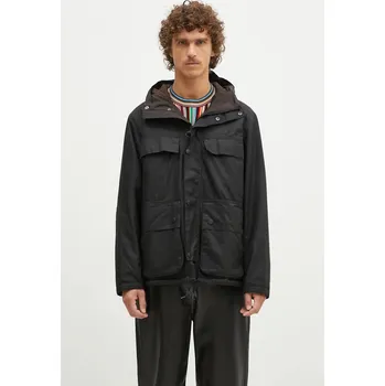 Bunda Barbour Re-Engineered Durham Wax Jacket, L, černá, 99X