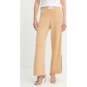 Dámské oblečení Tepláky Elisabetta Franchi KP69S56E2 béžová 80X, vel. 40