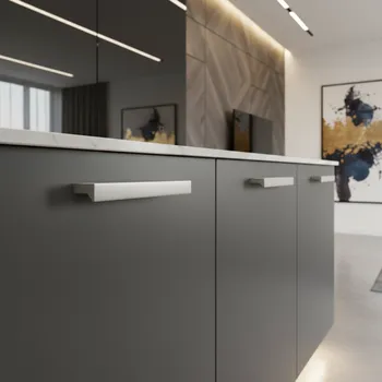 Nábytkové kování Interex design Úchytka SAXO / Hliník 128 mm