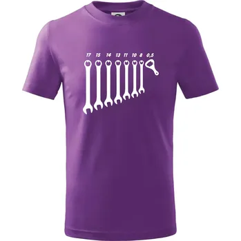 Opravář piva - Tričko dětské bavlněné - 122 cm/6 let ( Fialová )