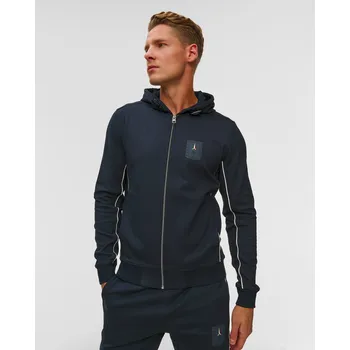 Pánská mikina Tmavě Modrá Pánská Mikina S Kapucou Aeronautica Militare 252fe2064uf00667-8184