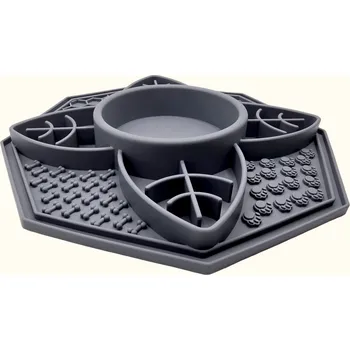 lízací podložka Lízací podložka Woofit Balance šedá