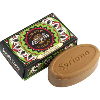 Mýdlo Syriana Ancient Antiochia Agarwood and Amber tělové mýdlo 125 g