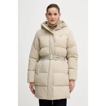 Pánská móda Bunda Calvin Klein Jeans LV047D508G béžová 08X, vel. XXS