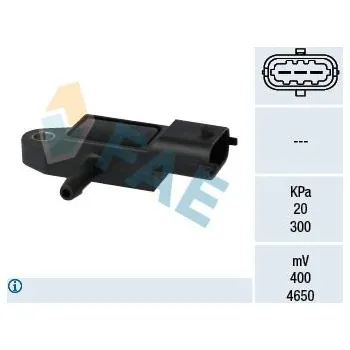 Čidlo automobilu Senzor tlaku sacího potrubí FAE 15128