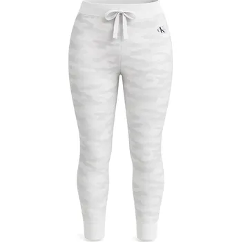 Dámské legíny Calvin Klein dámské tepláky sport Performance camo wht