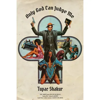 Plakát Plakát, Obraz - Ads Libitum - Only God can judge me