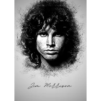 Plakát Plakát, Obraz - J. Morrison SKetch