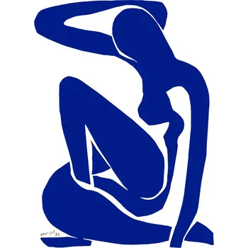 Plakát Plakát, Obraz - Blue Lady