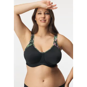 Dámské spodní prádlo Sportovní podprsenka Freya Sonic Jungle Black