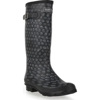 Dámská obuv Holínky Regatta BlkAnimalPrt 1194124 5 (38)