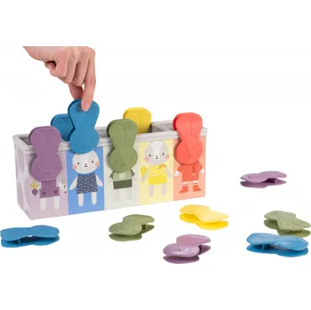 Hračka pro nejmenší První počítání s králíčky Taftoys