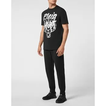 Pánské tričko Plein Sport T-Shirt 8861 Černá Regular Fit M