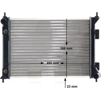 Chladič motoru Chladič, chlazení motoru MAHLE 8MK 376 908-234