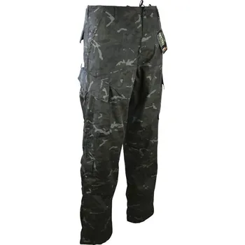 Pánské oblečení KOMBAT Kalhoty střih ACU ASSAULT BTP BLACK XL BTP BLACK