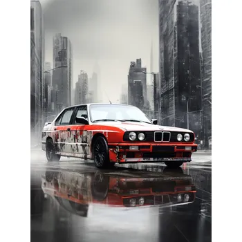 Plakát Plakát, Obraz - BMW M3 Graffiti Style