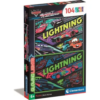 Puzzle Puzzle Cars - Glowing