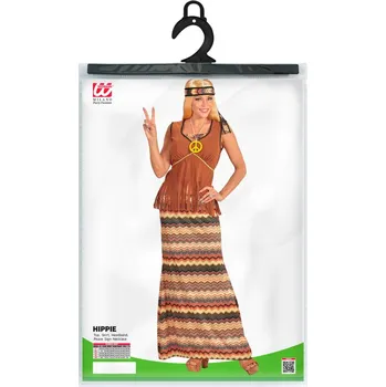 Karnevalový kostým Widmann Dámský kostým hippie s dlouhou sukní