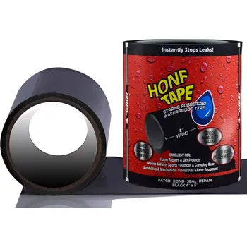 Lepicí páska Samolepicí voděodolná opravná páska – 10 × 150 cm (černá) (PPP8)