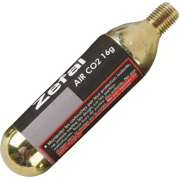 pumpička Zéfal Co2 Cartridges 16g (20ks) (Náhradní patrona se závitem Zéfal Co2 Cartridges16g (20ks))